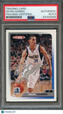 2005-06 Topps Total #46 Devin Harris Signed Card AUTO PSA Slabbed