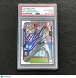 2015 Bowman #141 Nick Tropeano Signed Card PSA Slabbed Auto Angels