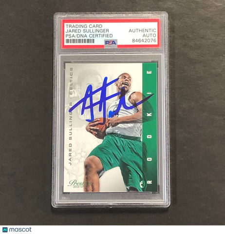 2012-13 Panini Prestige #221 Jared Sullinger Signed Card AUTO PSA/DNA Slabbed Ce