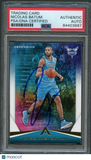 2017-18 Panini Ascension #65 Nicolas Batum Signed Card AUTO PSA Slabbed Hornets