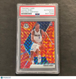 2019-20 Panini Mosaic Basketball #232 Isaiah Roby Signed Card PSA Slabbed RC Mav