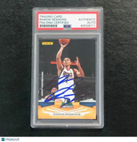 2009-10 Panini Basketball #103 Ramon Sessions Signed Card Auto PSA Slabbed Timberwolves