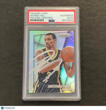 2014-15 Panini Prizm #43 George Hill Signed Card AUTO PSA/DNA Slabbed Pacers