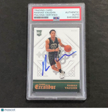 2015-16 Panini Excalibur #175 Rashad Vaughn Signed Card AUTO PSA Slabbed RC Buck