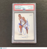 2008-09 Upper Deck #7 Jeff Green Signed Card AUTO PSA/DNA Slabbed Thunder