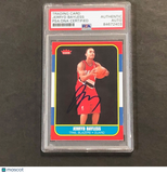 2008-09 NBA Fleer #BBR-172 Jerryd Bayless Signed Card AUTO PSA Slabbed Trail Bla