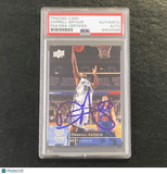 2009-10 Upper Deck #90 Darrell Arthur Signed Card AUTO PSA Slabbed Grizzlies