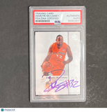 2011-12 SPA Basketball #21 Demetri McCamey Signed Card AUTO PSA Slabbed Illinois