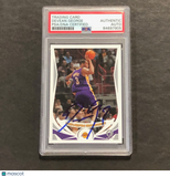 2004-05 Topps #176 Devean George Signed Card PSA Slabbed