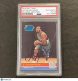 2010-11 Panini Donruss #257 Lazar Hayward Signed Relic Card AUTO PSA Slabbed Min