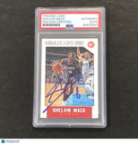 2015-16 NBA Hoops #208 Shelvin Mack Signed Card AUTO PSA Slabbed Hawks