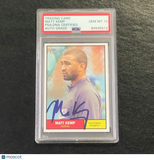 2010 Topps Heritage #23 Matt Kemp Signed Card AUTO 10 PSA Slabbed Dodgers