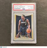 2012-13 Panini Select #18 Gerald Henderson Signed AUTO PSA Slabbed Bobcats