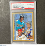 1997 Topps #258 Juan Encarnacion Signed Card PSA Slabbed Auto Tigers