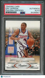 2009-10 Panini Prestige #44 Eric Gordon Signed Card AUTO PSA Slabbed Clippers