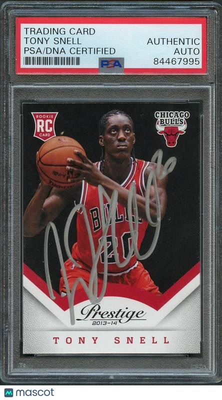 2013-14 Panini Prestige #180 Tony Snell Signed Card AUTO PSA Slabbed RC Bulls