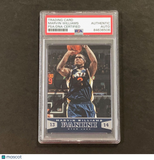 2013-14 Panini Basketball #44 Marvin Williams Signed AUTO PSA Slabbed Jazz