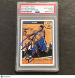2013-14 NBA Hoops #223 Brandon Rush Signed Card AUTO PSA Slabbed Jazz