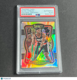 2017-18 Panini Select #114 Noah Vonleh Signed Card AUTO PSA/DNA Slabbed Portland