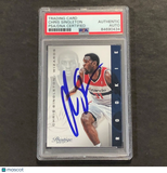2012-13 Panini Prestige #179 Chris Singleton Signed Card AUTO PSA Slabbed RC Wiz