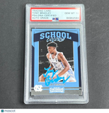 2017 Panini Contenders #25 Tony Bradley Signed Card AUTO PSA Slabbed RC Jazz