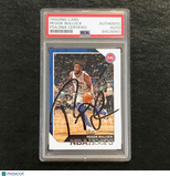 2018-19 NBA Hoops #134 Reggie Bullock Signed Card AUTO PSA Slabbed Pistons