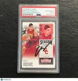 2016-17 Contenders Draft Picks Season Ticket #74 Nikola Vucevic Signed Card AUTO