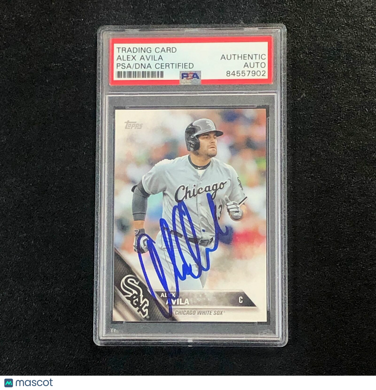 2016 Topps #522 Alex Avila Signed Card PSA Slabbed Auto White Sox