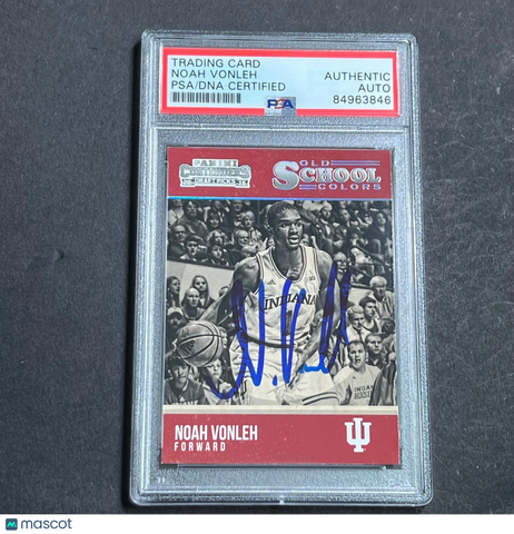 2013-14 Panini Contenders Draft Picks #39 Noah Vonleh Signed Card AUTO PSA Slabb