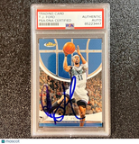 2006 Topps NBA Properties #70 TJ Ford Signed Card AUTO PSA/DNA Slabbed Bucks