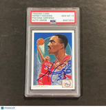 1991-92 Alan Studt Collector's Choice #93 Hersey Hawkins Signed Card AUTO 10 PSA