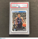 2014-15 Panini NBA Hoops #121 Shaun Livingston Signed Card AUTO PSA Slabbed Warr