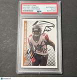 2006 Topps #94 Signed Card Michael Jenkins AUTO PSA ATLANTA FALCONS