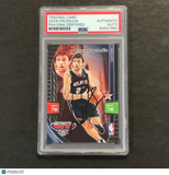 2009-10 Panini XL Adrenalyn Zaza Pachulia Signed Card AUTO PSA Slabbed Hawks