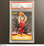 2008-09 Panini #125 Chris Quinn Signed Card AUTO PSA Slabbed Heat