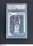 2019-20 NBA Hoops #49 Malik Beasley Signed Card Auto Grade 10 PSA Slabbed Lakers