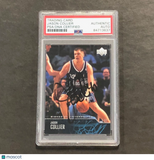 2003-04 Upper Deck #89 Jason Collier Signed Card AUTO PSA Slabbed Minnesota Timb
