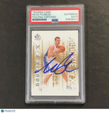 2012-13 SP Authentic #93 Miles Plumlee Signed Card AUTO PSA Slabbed Duke