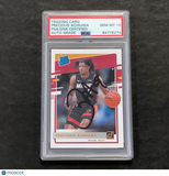 2020-21 Panini Donruss #235 Precious Achiuwa Signed Card Auto PSA Slabbed Heat