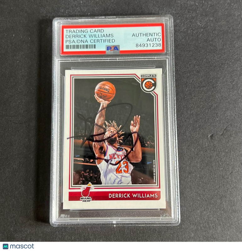 2016-17 Panini Complete #116 Derrick Williams Signed Card AUTO PSA/DNA Slabbed H