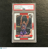 2014-15 Panini Donruss #157 Amir Johnson Signed Card AUTO PSA Slabbed Raptors