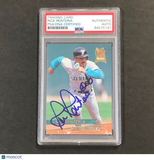 1993 Fleer Ultra #385 Rich Renteria Signed Card PSA Slabbed Auto Marlins