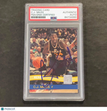 2010-11 Panini Donruss #144 C.J. Miles Signed Card PSA Slabbed Jazz