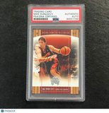2004-05 SkyBox #74 Mike Dunleavy Signed Card Auto PSA Slabbed Warriors