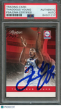 2012-13 Panini Prestige #148 Thaddeus Young Signed Card AUTO PSA Slabbed 76ers