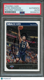 2014-15 NBA Hoops #239 Ryan Anderson Signed Card AUTO PSA Slabbed Pelicans