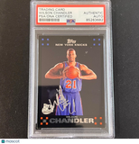 2007 Topps 50th Anniversary #133 WILSON CHANDLER Signed Card AUTO PSA Slabbed Kn