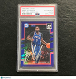 2017-18 Donruss Optic #115 Amir Johnson Signed Card AUTO PSA Slabbed 76ers