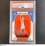 2020-21 Panini NBA Hoops #219 Aleksej Pokusevski Signed Card AUTO PSA Slabbed RC