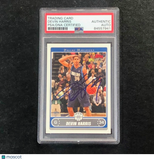 2006-07 Topps #166 Devin Harris Signed Card AUTO PSA Slabbed